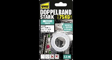 UHU 46890 Montagetape Transparant 1 stuk(s)