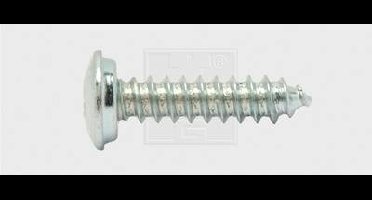 SWG 4009146163606 Nummerbordschroeven 4.8 mm 16 mm Kruiskop Phillips Staal Verzinkt 100 stuk(s)