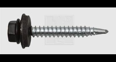 SWG 2114835320 Zelfborende schroef 4.8 mm 35 mm Buitenzeskant Staal Verzinkt 100 stuk(s)
