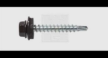 SWG 2114835520 Zelfborende schroef 4.8 mm 35 mm Buitenzeskant Staal Verzinkt 100 stuk(s)