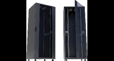Intellinet 713153 19inch-patchkast (b x h x d) 600 x 1728 x 800 mm 36 HE Zwart (RAL 9005)