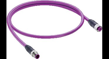 Belden 11019-BK Sensor/actuator dataconnector, geassembleerd M12 Aantal polen (sensoren): 5 Stekker, recht, Bus, recht 5.00 m 1 stuk(s)