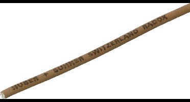 Huber+Suhner 12420119 Draad Radox® 155 1 x 0.75 mm² Bruin per meter