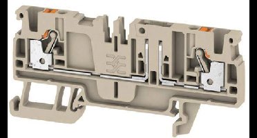 Weidmüller 1989930000 Doorgangsklem 5.1 mm Spanveer Grijs 50 stuk(s)