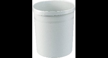 HAN GRIP 18190-11 Prullenbak 18 l (Ø x h) 31.2 cm x 34.5 cm Polypropyleen Lichtgrijs 1 stuk(s)
