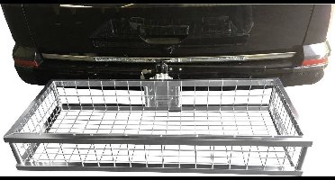 Berger & Schröter Bagagerek voor op de trekhaak 31720 (l x b x h) 4.5 x 105 x 16 cm Poedergecoat, Vouw-/klapbaar, Snelbevestiging