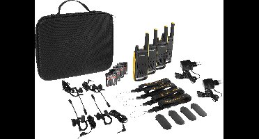 Motorola Solutions TLKR T82 Extreme Quad 188082 PMR-portofoon Set van 4 stuks