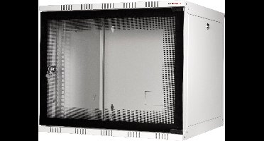 LogiLink 19 WALLMOUNT SOHO BOX 9U 540*400, GREY, FLATPACK 19inch-wandkast (b x h x d) 540 x 456 x 400 mm 9 HE Grijs-wit (RAL 7035)