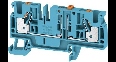 Weidmüller 2429880000 Doorgangsklem 6.10 mm Spanveer Blauw 50 stuk(s)
