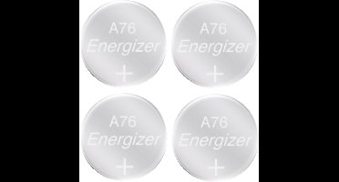 Energizer Knoopcel LR44 1.5 V 4 stuk(s) 150 mAh Alkaline AG13