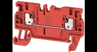 Weidmüller 2508020000 Doorgangsklem 3.5 mm Spanveer Rood 100 stuk(s)