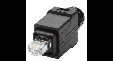 Siemens 6GK1901-1BB10-6AA0 IE RJ45 Plug Pro, Push-Pull IP65-stekker voor montage op locatie 6GK19011BB106AA0 RJ45, stekker Zilver 1 stuk(s)
