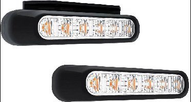 Fristom FT-200 LED 95200 Frontflitser 12 V, 24 V, 36 V werkt op boordnet Inbouw Oranje