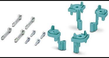 Phoenix Contact UCS CCD 5018 Hoekversteviging PA Turquoiseblauw (b x h x d) 16.20 x 16.20 x 27.05 mm 1 stuk(s) Piece
