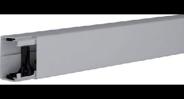 Hager LF4006007030 Kabelgoot Kabelgoot voor elektrische installaties (l x b x h) 2000 x 57 x 40 mm Steen-grijs 1 stuk(s)