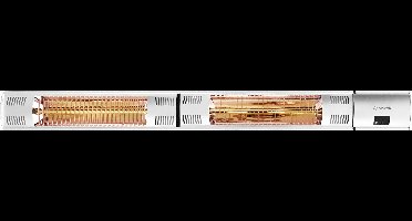 Silva Homeline 510022 Kortegolf infraroodstraler 1500 W, 3000 W Zilver (mat)