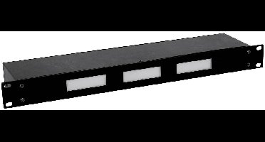 Omnitronic SPL-1 1-kanaals 19 inch volumeaanduiding Met display