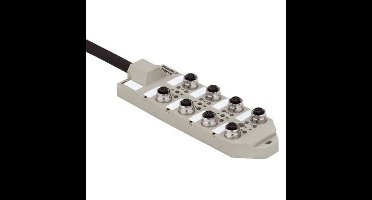 Weidmüller SAI-8-F 4P FC 10M 1847980000 Passieve sensor/actorbox M12-verdeler met metalen schroefdraad 1 stuk(s) Piece