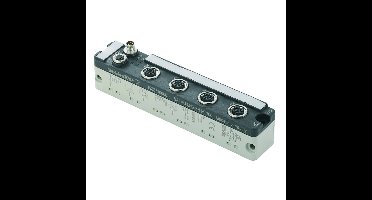 Weidmüller SAI-AU M12 SB 4PT100 1938710000 Actieve sensor/actorbox M12-verdeler met metalen schroefdraad 1 stuk(s) Piece