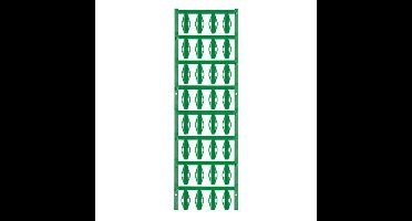 Weidmüller 1007590000 SFX 10/23 NE GN V2 Kabelmarkering Montagemethode: Kabelbinder Markeringsvlak: 5 x 23.50 mm Groen Aantal markeringen: 160 160 stuk(s)