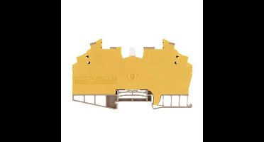 Weidmüller 1015560000 Testscheidingsserieklem Schroeven Beige, Geel 25 stuk(s)