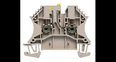 Weidmüller 1048220000 Testscheidingsserieklem Schroeven Grijs 100 stuk(s)