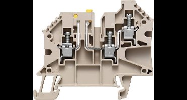 Weidmüller 1905080000 Testscheidingsserieklem Schroeven Donkerbeige 50 stuk(s)