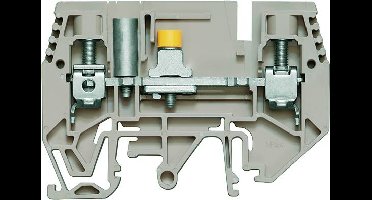 Testscheidingsserieklem WTQ 6/1 EN STB 1934800000 Donkerbeige Weidmüller 50 stuk(s)