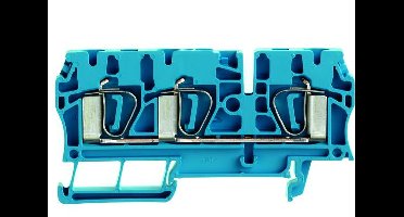 Weidmüller 7904190000-50 Doorgangsserieklem Spanveer Blauw 50 stuk(s)