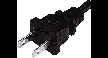HAWA 1008266 Aansluitkabel Stroom Zwart 2.00 m