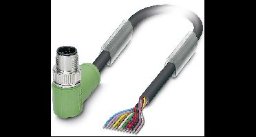 Phoenix Contact 1554843 Sensor/actuator aansluitkabel M12 Aantal polen (sensoren): 12 Bus 10.00 m 1 stuk(s)
