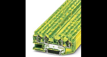 Phoenix Contact 3031461 Doorgangsserieklem 6.2 mm Spanveer Groen, Geel 50 stuk(s)