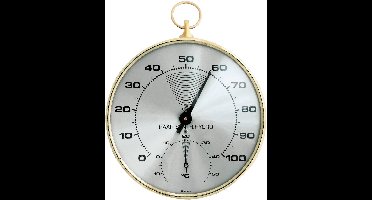 TFA Dostmann 45.2007 45.2007 Thermo- en hygrometer Goud