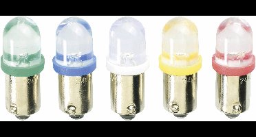 Barthelme 59091214 LED-signaallamp Blauw BA9s 12 V/DC, 12 V/AC