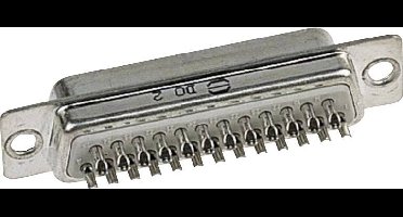 HARTING 09670375615 09670375615 D-sub male connector 180 ° Aantal polen: 37 Soldeerkelk 1 stuk(s)