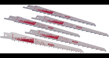 RUKO 33189245 Set van 5 reciprozaagbladen Zaagbladlengte 150 mm 5 stuk(s)