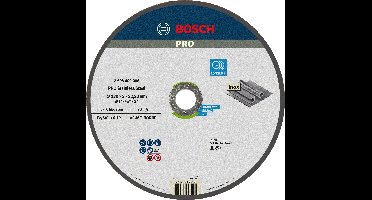 Bosch Accessories AS 46 T Inox BF 2608600096 Doorslijpschijf recht 230 mm 1 stuk(s) Staal, RVS