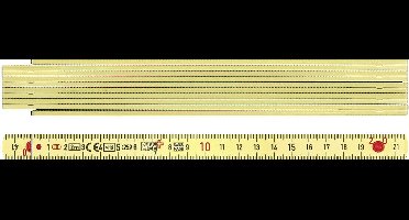 BMI 936990200 Duimstok 2 m Kunststof