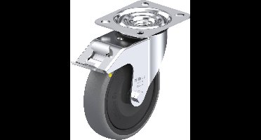 Blickle LE-TPA 127KF-FI-ELS Zwenkwiel met rem Wieldiameter: 125 mm Draagvermogen (max.): 80 kg 1 stuk(s)