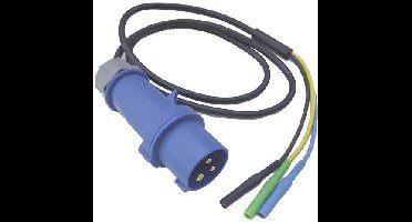 HT Instruments BMA-32 Meetadapter CEE-stekker 32 A 3-polig - Blauw