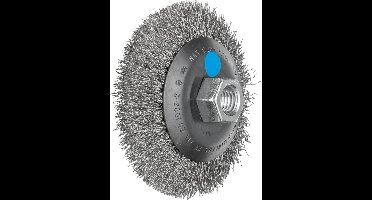 PFERD TOOLS Schijfborstel ongetordeerd KBU Ø 100 x 10 mm M14 Ø roestvrijstalen draad 0,35 voor haakse slijpers POS KBU 10010/M14 INOX 0,35 43316003 1 stuk(s)