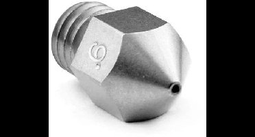 Micro-Swiss micro-Swiss mondstuk MK8 MakerBot 0,6 mm Geschikt voor: MakerBot Replicator Mini MK8 Plated Wear Resistant Nozzle M2549-06
