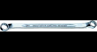 Stahlwille 41614244 230 A 13/16 X 7/8 Dubbele ringsleutel Sleutelbreedte (inch) 7/8 - 13/16