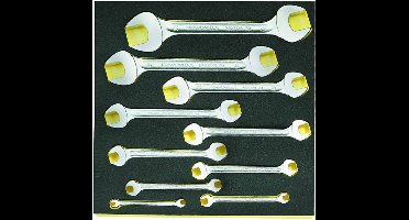 Stahlwille 96838182 TCS10/10,6X7-30X32MM Dubbele steeksleutelset Sleutelbreedte (metrisch) 6 - 32 mm