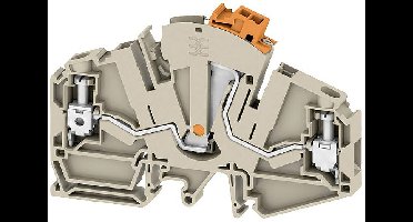 Weidmüller 2710090000 Testscheidingsserieklem 8.1 mm Schroeven Beige 50 stuk(s) Piece