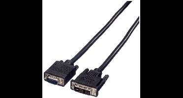 VALUE Monitorkabel DVI(18+5) / VGA M/M, 2 m
