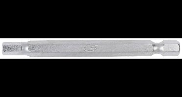 KS Tools 911.7511 9117511 Inbus-bit Aandrijving: 1/4 (6,3 mm) Uitvoering: Zeskant 2.5 mm 75 mm