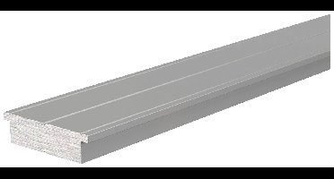 Deko Light 970764 T-01-15 Draagprofiel Aluminium (b x h x d) 18 x 5 x 1000 mm 1 m