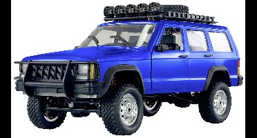 Amewi JC-X12 Scale Blauw Brushed 1:12 RC auto Elektro Terreinwagen 4WD RTR 2,4 GHz Incl. accu en lader