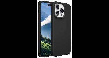 JT Berlin Steglitz MagSafe Silicon Case Apple iPhone 15 Pro Max Zwart MagSafe compatible